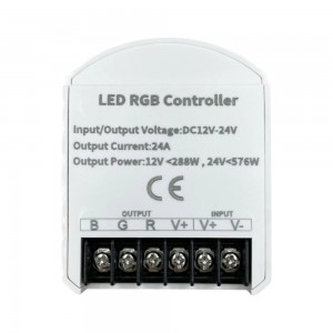 Контроллер RGB OEM C-24-RF8-T-W (8A*3кан) білий
