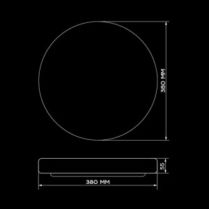 Світильник світлодіодний Biom DL-R102-30-5 5000K 30Вт без д/у