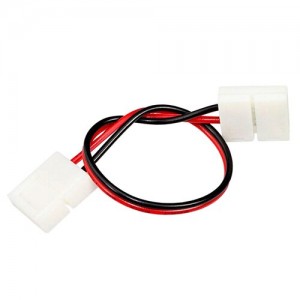 Конектор для свiтлодiодних стрiчок OEM SC-07-SWS-10-2 10mm 2joints wire (дрiт- 2 затискача)