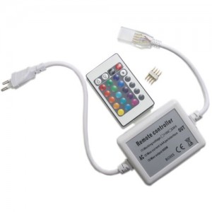 Контролер RGB 220В OEM 600W-IR-24 кнопки