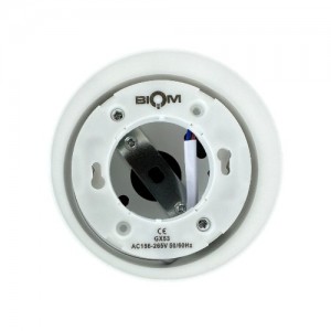 Світильник BIOM SP-G09R-W-I накладний для лампи GX53 білий
