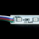 Світлодіодний модуль BRT 5050-3 led W 0.72W RGB, 12В, IP65 silicone