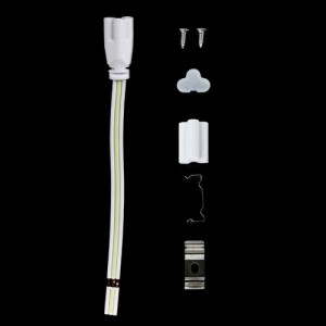 Світильник світлодіодний Biom T5-061060-S 10Вт 6000K AC220 пластик з кнопкою