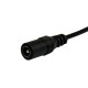 Конектор для свiтлодiодних стрiчок OEM SC-12-FWC-2 mini Jack "мама" з дротом, 15см