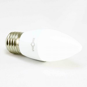 Свiтлодiодна лампа Biom BT-568 C37 7W E27 4500К матова