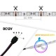 Світлодіодна стрічка OEM ST-12-5050-60-RGB-20, негерметична, 1м