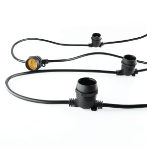 Гірлянда для світлодіодних ламп GI1052067100 IP67 E27 * 20, 100W, 10,5м