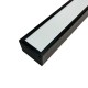 Лінійний LED світильник LN-5-36-12070-5-B 32W 5000К 1200mm чорний з підвісом