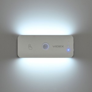 LED Світильник акумуляторний з датчиком руху VIDEX VL-NL053W-S
