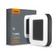 LED світильник ART IP65 квадратний VIDEX 30W 5000K Black