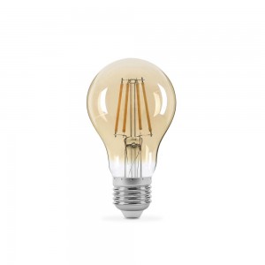 LED лампа TITANUM  Filament A60 7W E27 2200K бронза