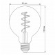 LED лампа VIDEX Filament G95FGD 4W E27 2100K дімерна графіт