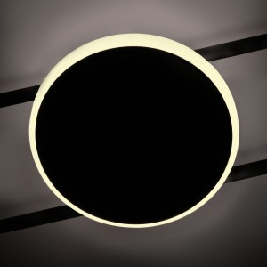 Світильник VIDEX під лампу 4xGX53 накладний з підсвіткою чорний VL-SPF21B-BB