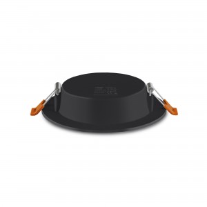 LED світильник Back вбудований круглий VIDEX 6W 5000K Black