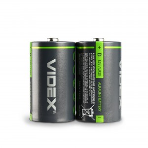 Батарейка лужна Videx LR20/D 2шт BLISTER CARD