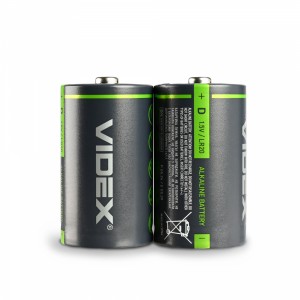 Батарейка лужна Videx LR20/D 2шт BLISTER CARD