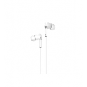 Вакуумні навушники з мікрофоном HAVIT HV-E306P White