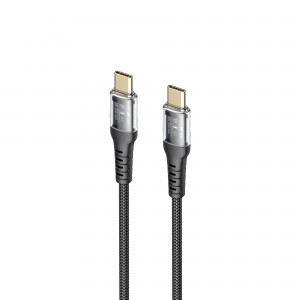 Кабель USB-C to USB-C HAVIT HV-CB6240 PD60W 3A 1м