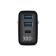 Зарядний пристрій HAVIT UCLE001 GaN 30W 2хUSB-A+USB-C