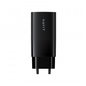 Зарядний пристрій HAVIT UC20 GaN 67W USB-A+2xUSB-C Black