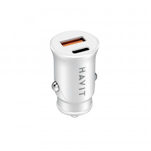 Автомобільний зарядний пристрій HAVIT HV-CC2022 20W USB+USB-C