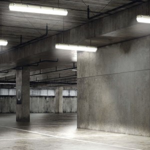 LED світильник IP65 лінійний під лампу 2хТ8 VIDEX 1,2М 220V