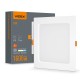 LED світильник Back вбудований квадрат VIDEX 16W 5000K
