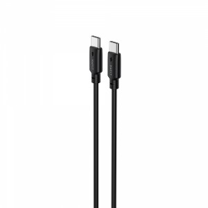 Кабель USB-C - USB-C HAVIT CB303C PD60W 3A 1м Black
