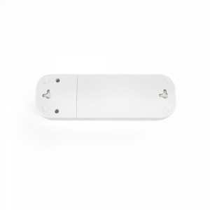 Колодка подовжувача без заземлення 3 гнізда з кнопкою біла TITANUM STANDARD