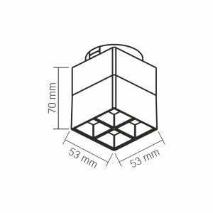 Світильник МАГНІТНИЙ трековий VIDEX LE24B 7.5W 4000K 48V Black