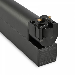 LED світильник трековий VIDEX TR05 30W 4100K 220V чорний