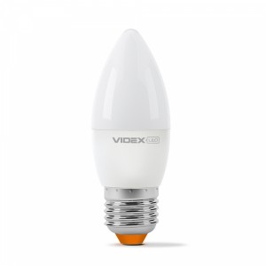 LED лампа VIDEX  C37e 7W E27 4100K