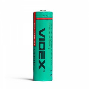 Акумулятор Videx 18650 (високого струму) 20A 2800mAh bulk/1шт