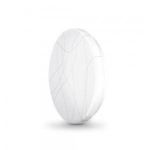 LED світильник настінно-стельовий TITANUM 18W 5000K Криві лінії