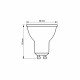 LED лампа VIDEX MR16e 6W GU10 4100K