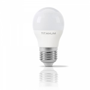 LED лампа TITANUM G45 6W E27 4100K