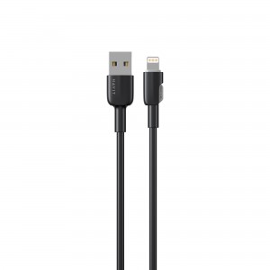Кабель USB - Lightning HAVIT CB306C 2.4A 1м Black (силіконовий)