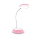 LED лампа настiльна з акумулятором TITANUM TLTF-022P 7W 3000-6500K USB рожева