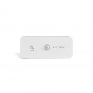 LED Світильник акумуляторний з датчиком руху VIDEX VL-NL053W-S