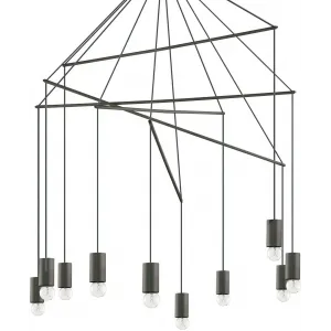 Люстра-підвіс Ideal lux Pop SP10 Nero (158860)
