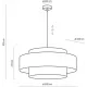 Люстра-підвіс TK LIGHTING 4376
