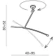 Люстра AZZARDO AZ2284 Selena 2 Lampbody