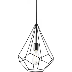 Люстра-підвіс Ideal lux Ampolla-3 SP1 Nero (148175)