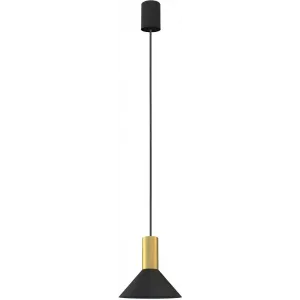 Люстра-підвіс Nowodvorski 8103 HERMANOS A BLACK/SOLID BRASS PL
