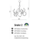Люстра сучасна Azzardo Snake 2 MP6230-15-WH (AZ0172)