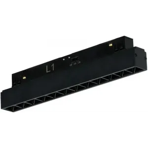 Світильник для магнітної системи AZZARDO AZ6240 ALFA KIRA TRACK MAGNETIC 2LINE 12W CCT SWITCH BK