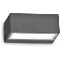 Вулична підсвітка фасаду Ideal lux Twin AP1 Antracite (115368) Вулична підсвітка фасаду Ideal lux Twin AP1 Antracite (115368)