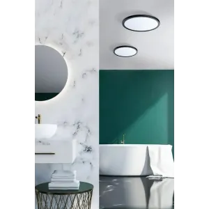 Точковий врізний світильник Azzardo AZ4163 SLIM 22 ROUND 3000K IP44 BK