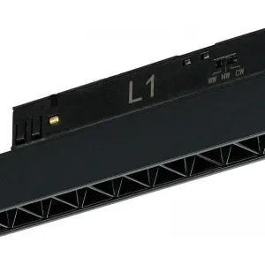 Світильник для магнітної системи AZZARDO AZ6241 ALFA KIRA TRACK MAGNETIC 2LINE 24W CCT SWITCH DIMM BK