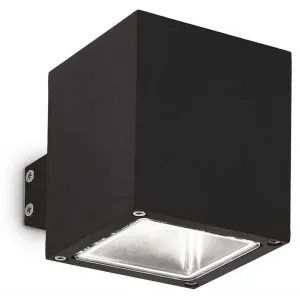 Вулична підсвітка фасаду Ideal lux Snif AP1 Square Nero (123080)